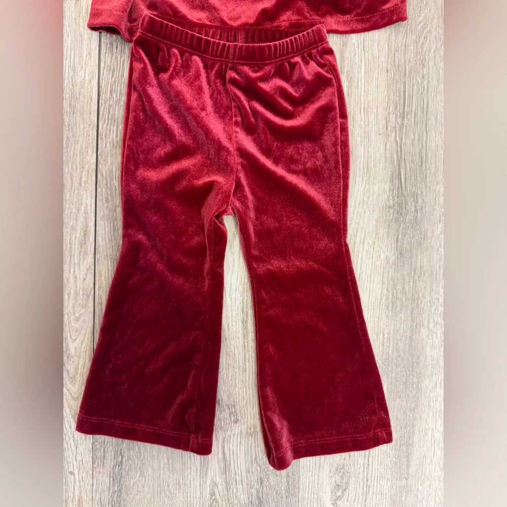 GAP Kids Red Velvet Matching Set